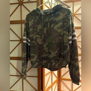 JOE BOXER HOODIES lightweight joe boxer crop camouflage hoodie